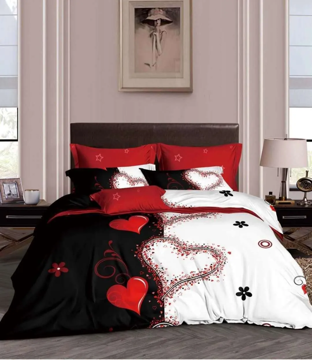 Printed 3-Piece Bedding Set