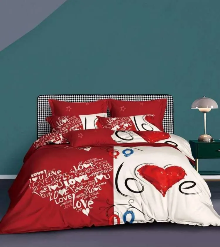 Printed 3-Piece Bedding Set