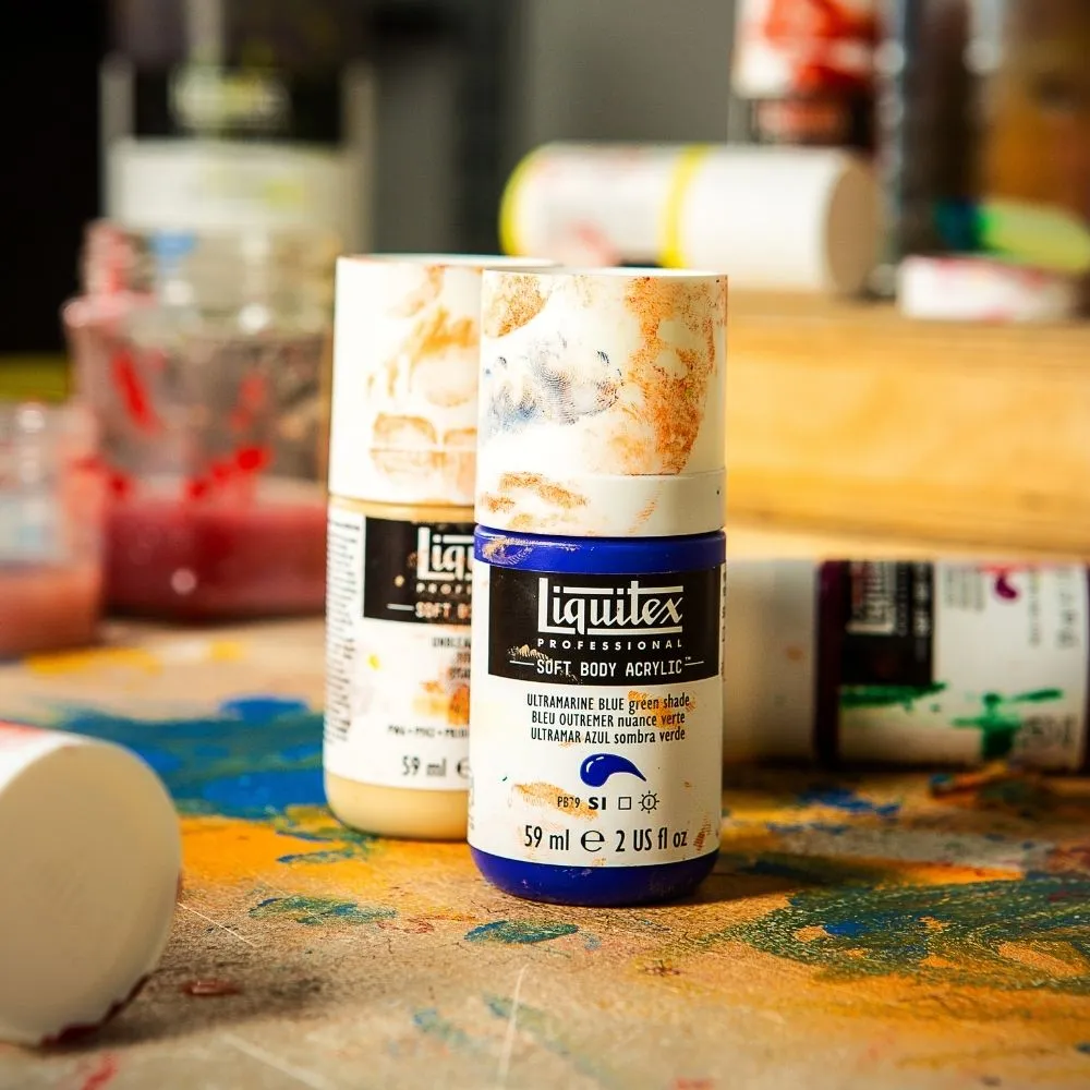 Professional Soft Body Acrylic - Brilliant Blue - Universal