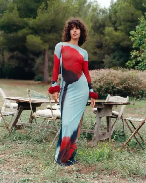Rat & Boa Santino Sheer Maxi Dress