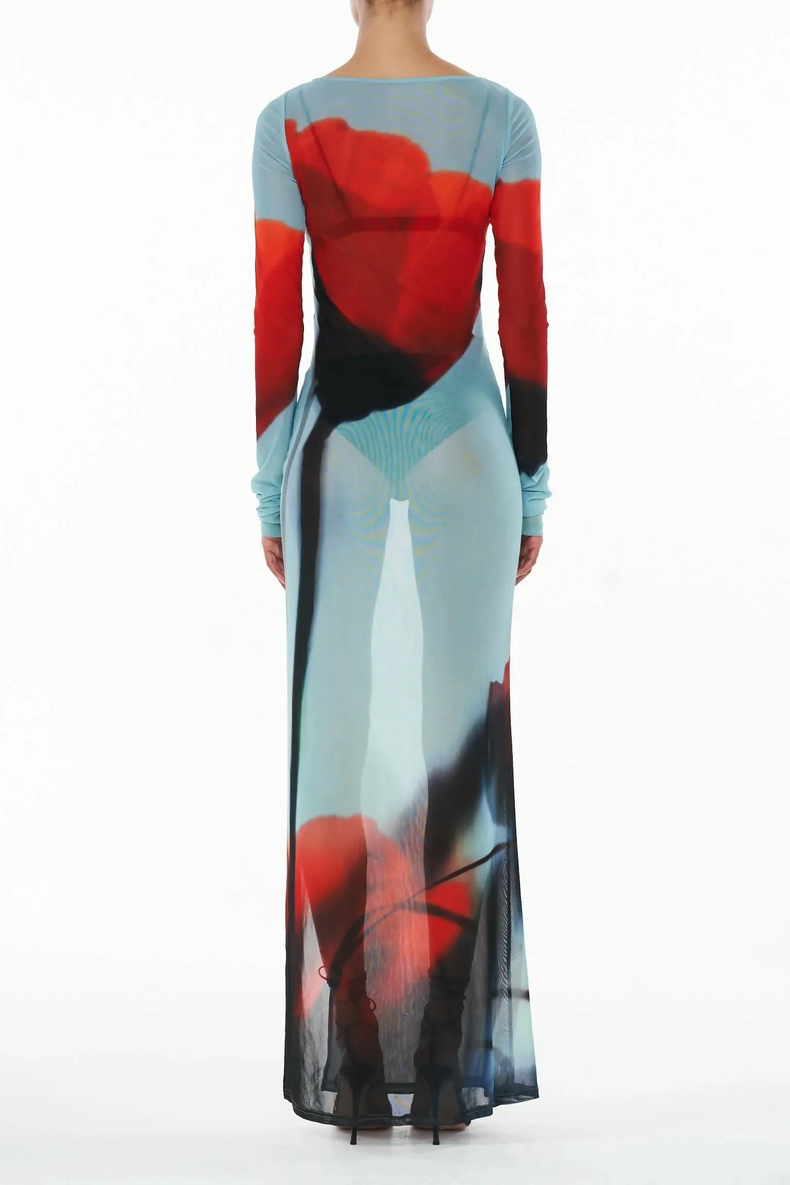 Rat & Boa Santino Sheer Maxi Dress