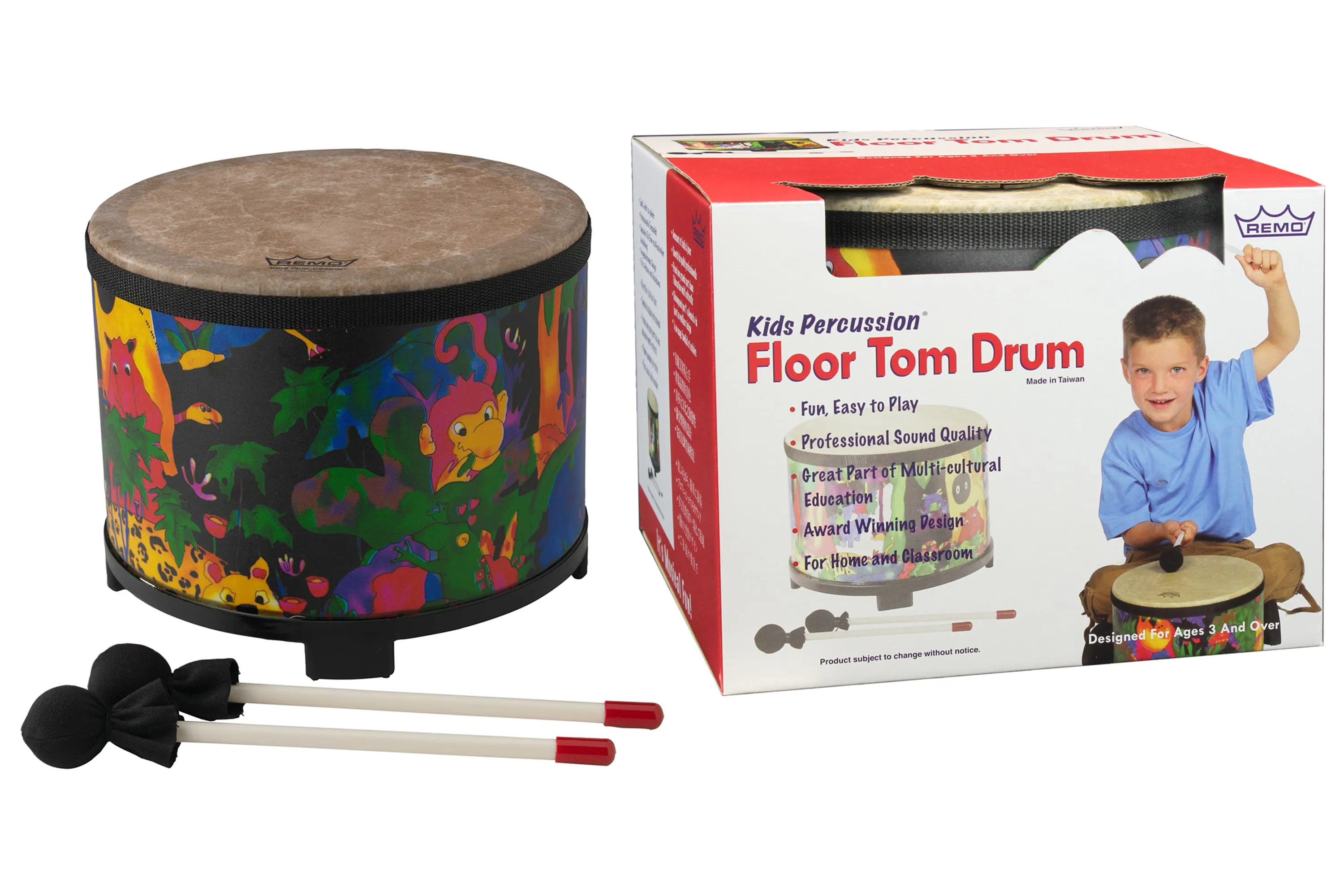 REMO KD-5080-01 Kids Percussion Floor Tom