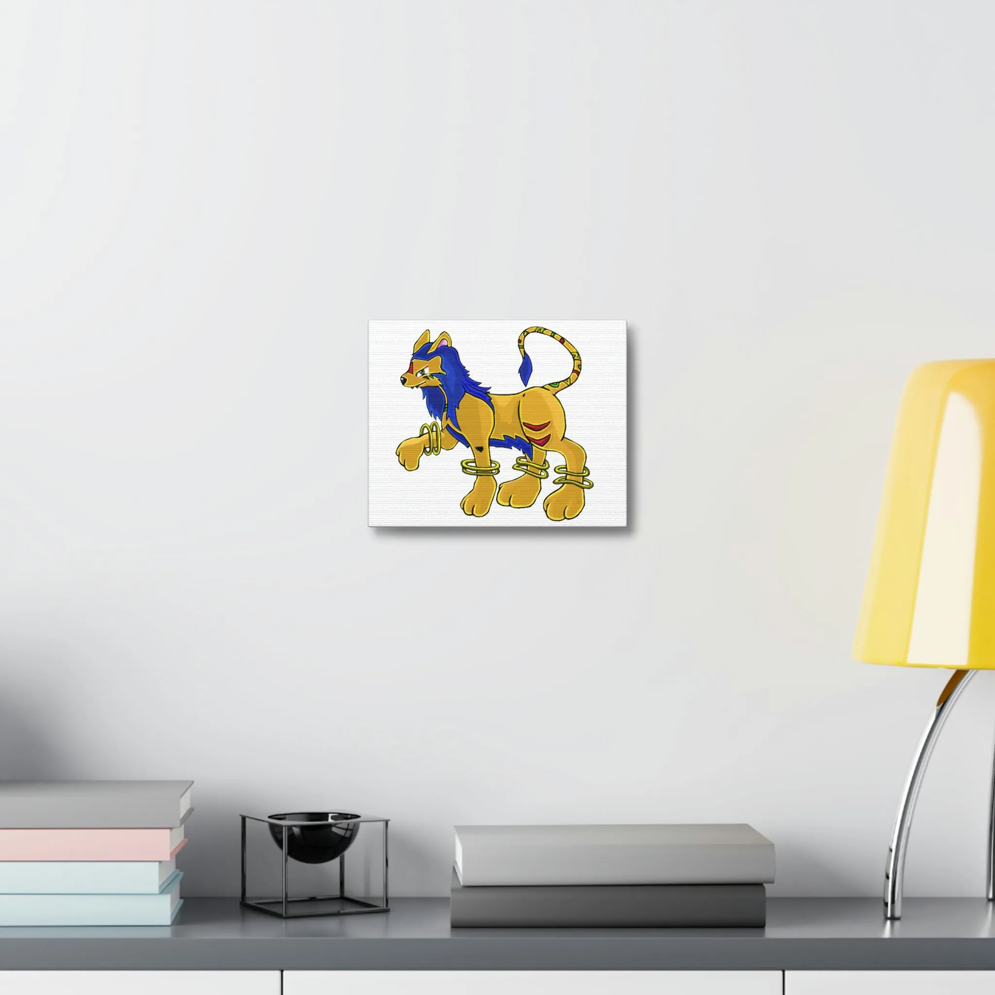 Roararing Stretched Canvas