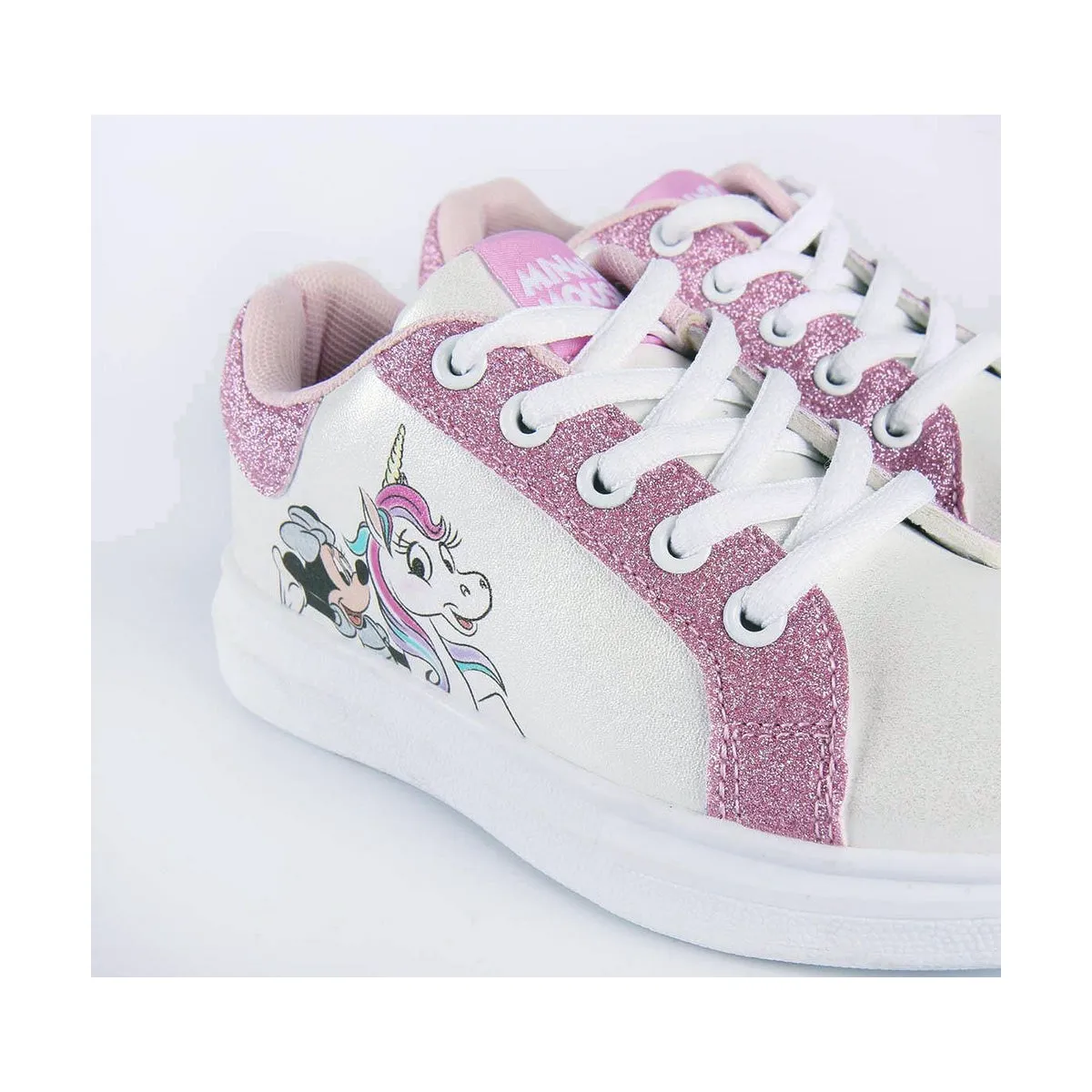 Sports Shoes for Kids Minnie Mouse Pink Fantasy White