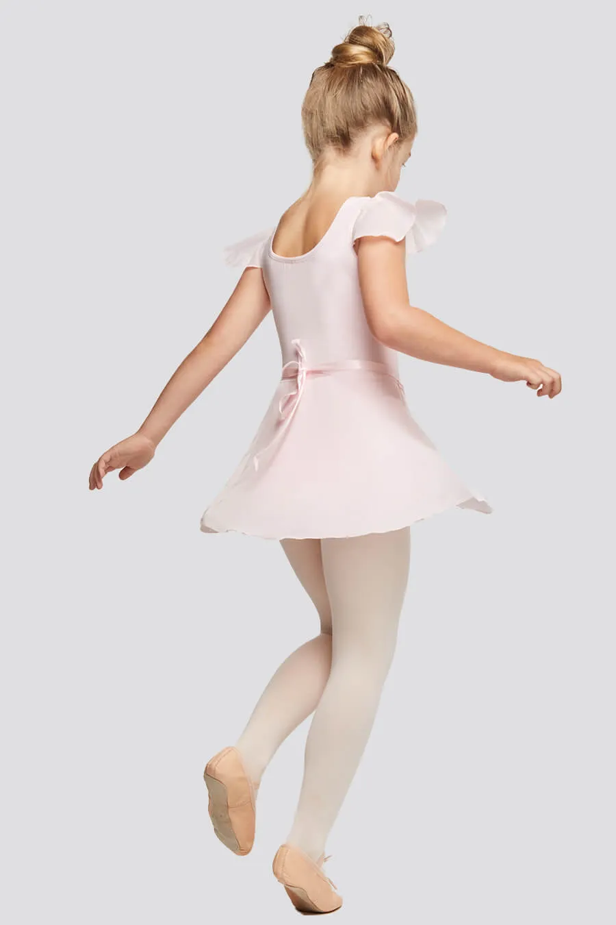 Toddler Girl Ballet Leotard Starter Kit (Ruffle Sleeves)
