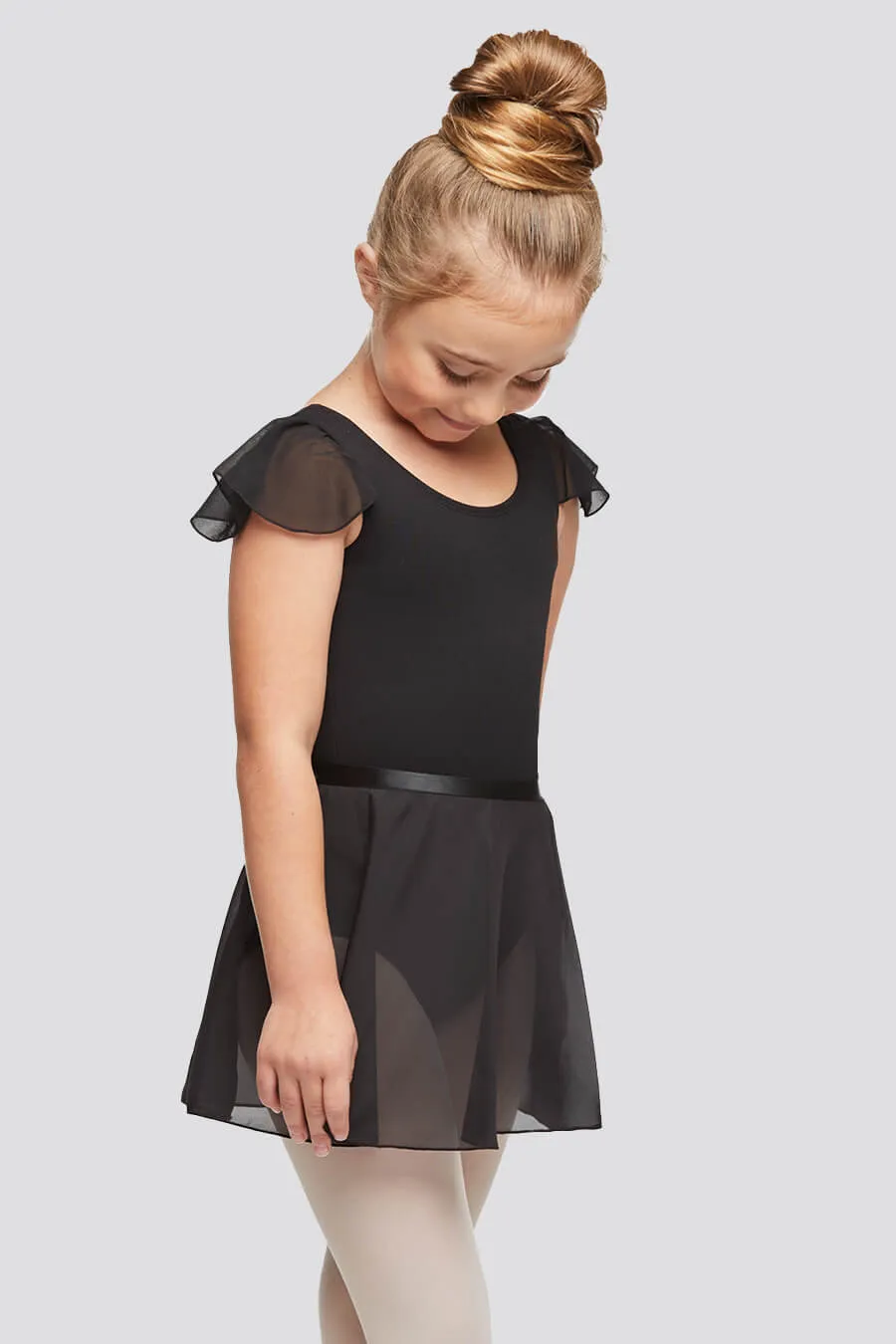 Toddler Girl Ballet Leotard Starter Kit (Ruffle Sleeves)