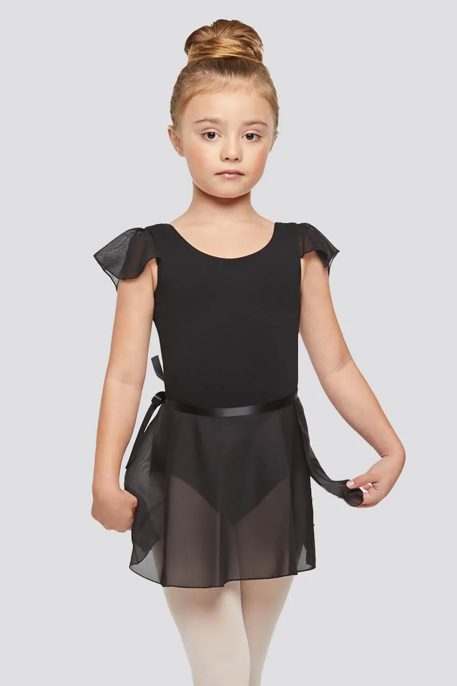Toddler Girl Ballet Leotard Starter Kit (Ruffle Sleeves)