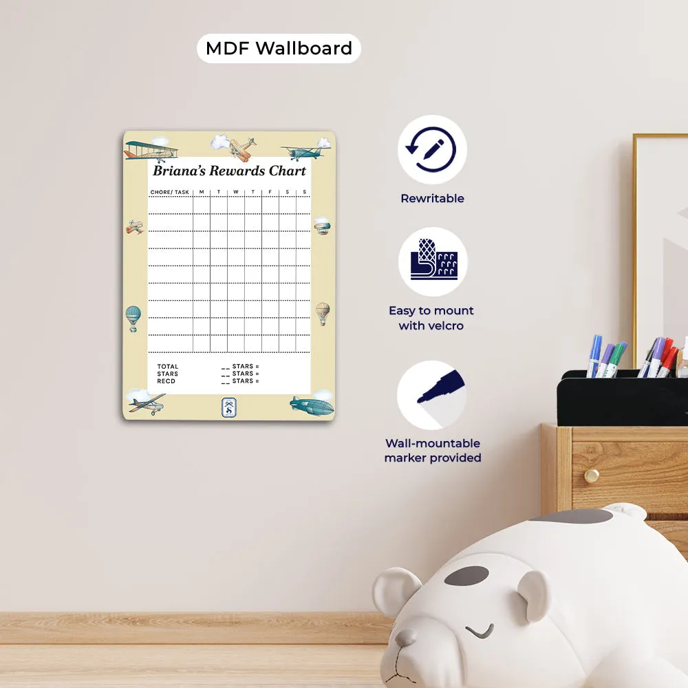 Transport Kids Reward Chart