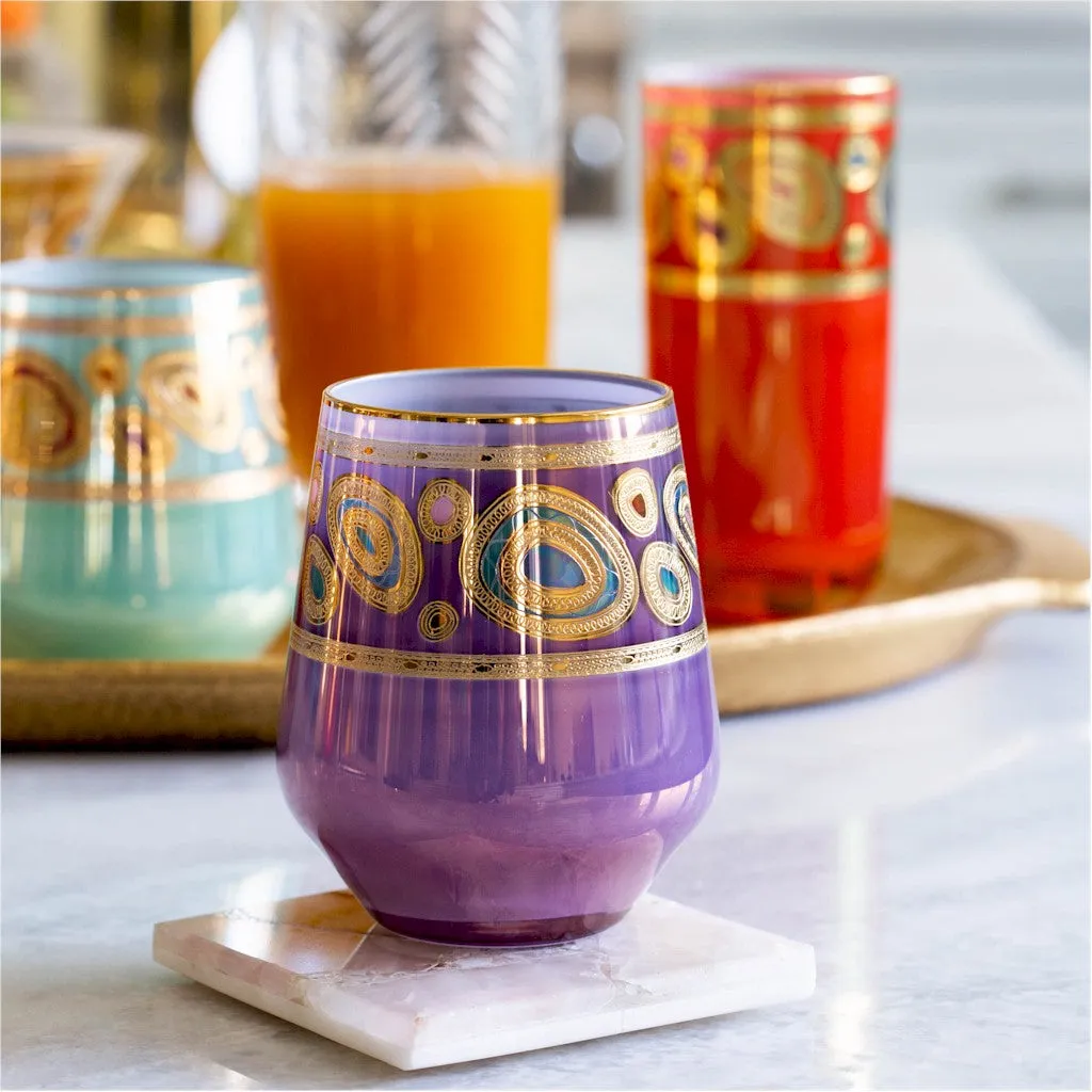 VIETRI: Regalia Cream Stemless Wine Glass