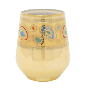 VIETRI: Regalia Cream Stemless Wine Glass