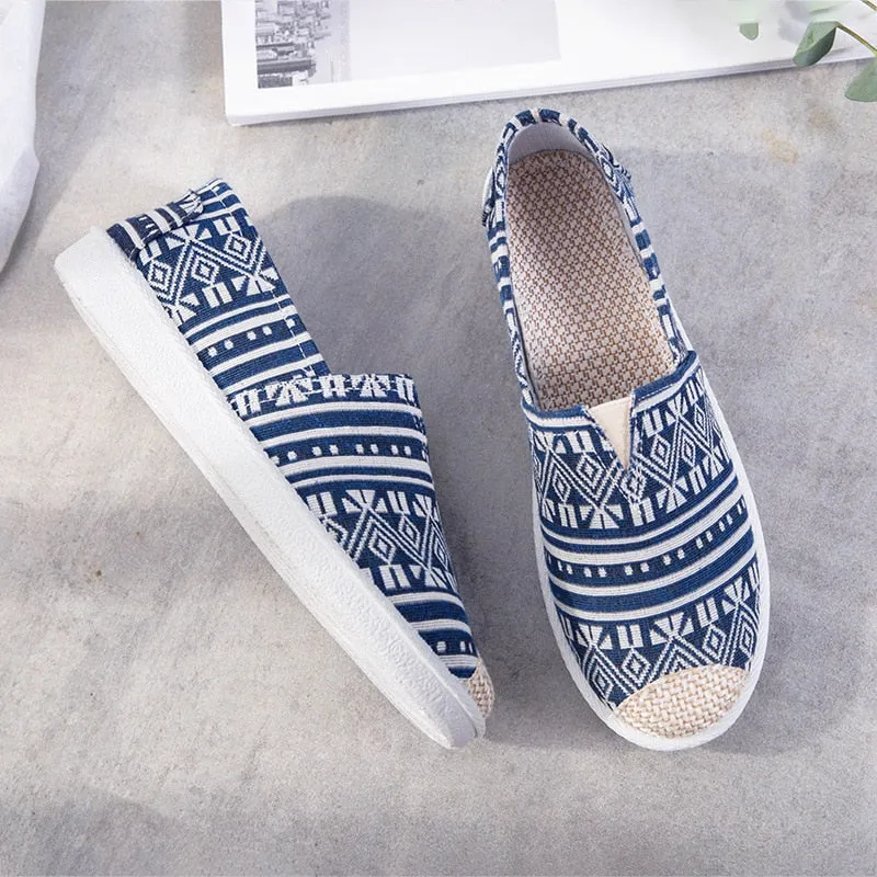 Women's Canvas Breathable Flat