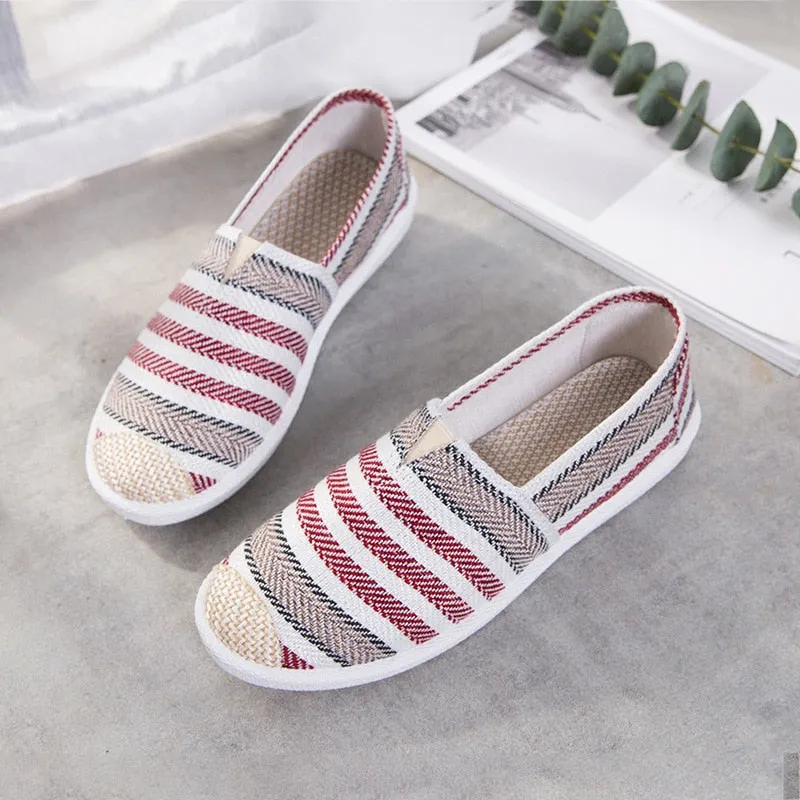 Women's Canvas Breathable Flat