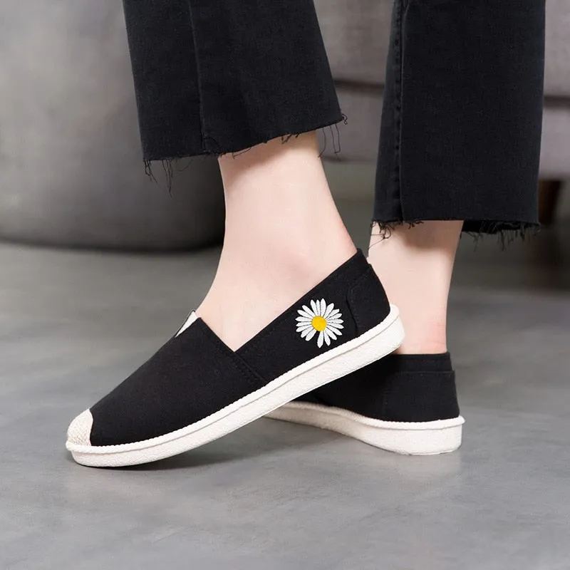 Women's Canvas Breathable Flat