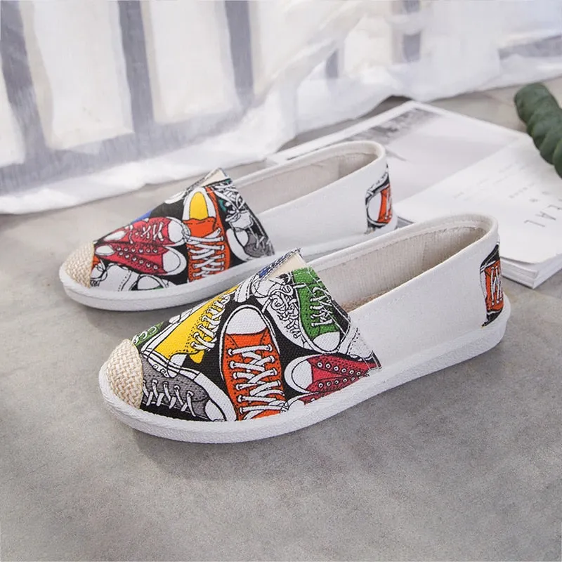 Women's Canvas Breathable Flat