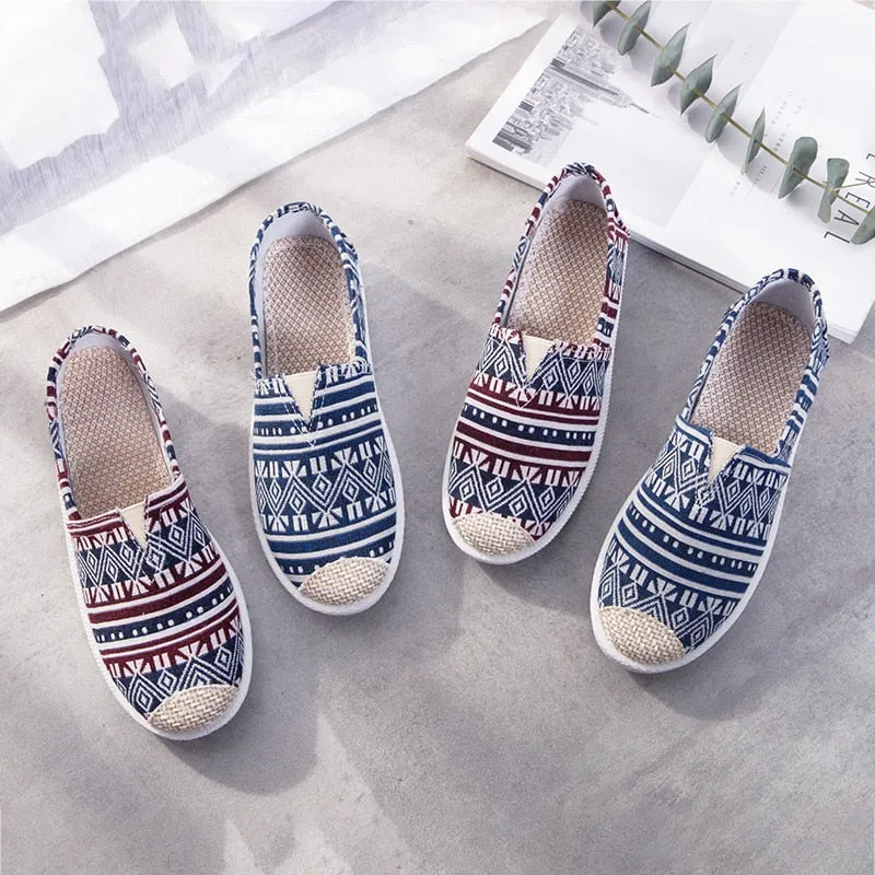 Women's Canvas Breathable Flat