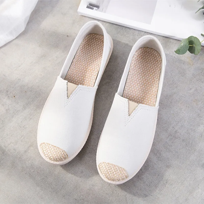 Women's Canvas Breathable Flat