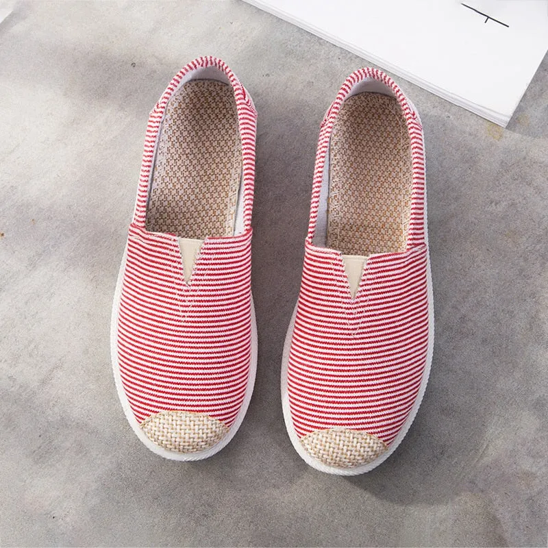 Women's Canvas Breathable Flat