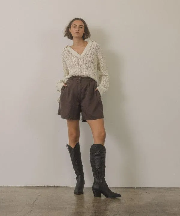 Womens Shoes - Samara Embroidered Tall Boot