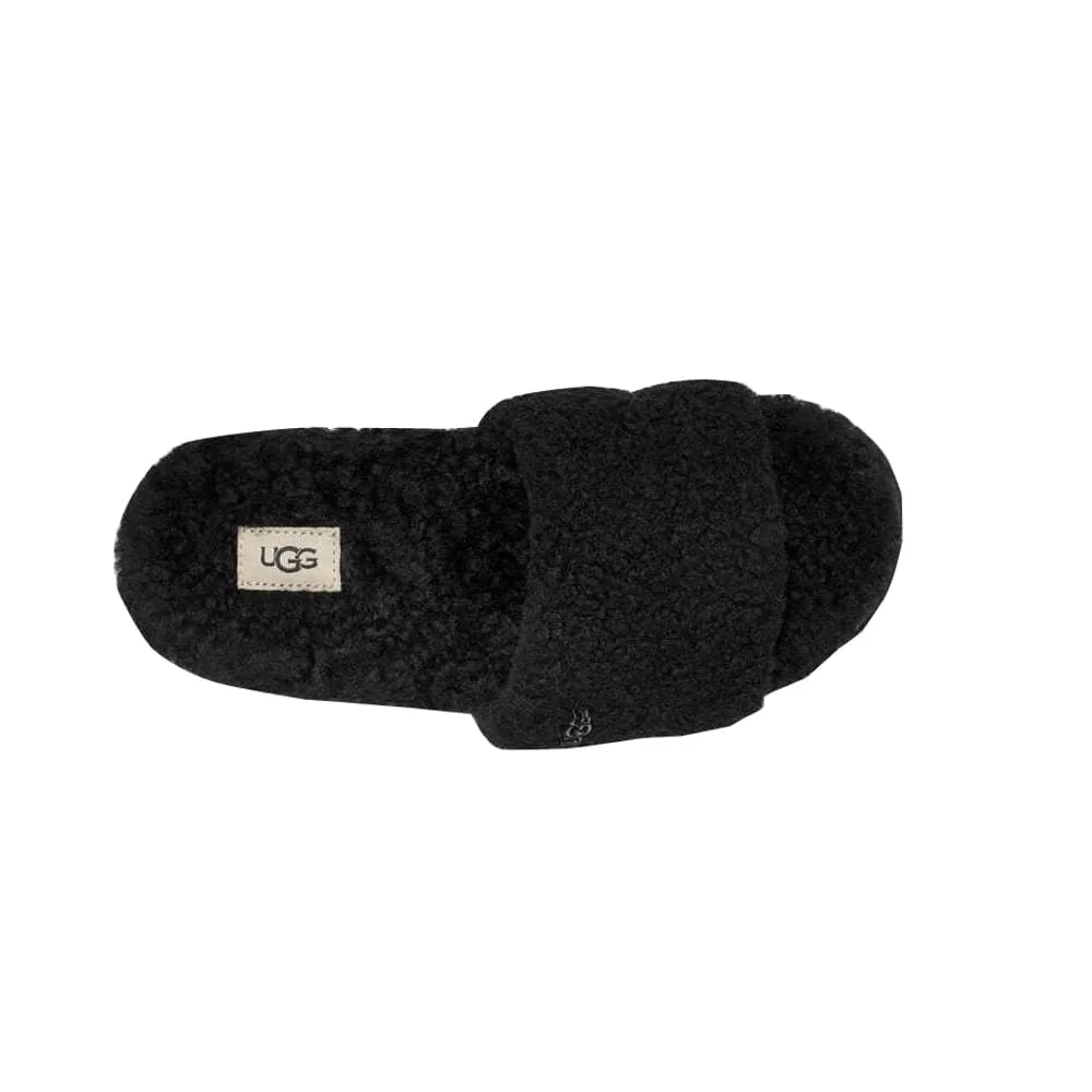 Women's Shoes UGG COZETTA CURLY Slipper Slide Sandals 1130838 BLACK